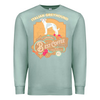 Seafoam mom t  shirt italian greyhound best coffee   dog owner coffee lover gi Premium Sweatshirt - linhVisuals
