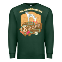 Sports Green mom t  shirt italian greyhound best coffee   dog owner coffee lover gi Premium Sweatshirt - linhVisuals