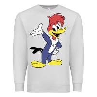 Dove Grey woody woodpecker Premium Sweatshirt - linhVisuals