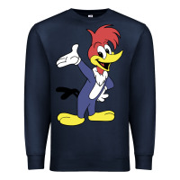 Navy woody woodpecker Premium Sweatshirt - linhVisuals