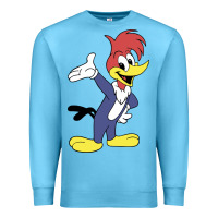 Ocean Blue woody woodpecker Premium Sweatshirt - linhVisuals