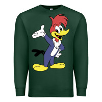 Sports Green woody woodpecker Premium Sweatshirt - linhVisuals