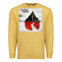 Antique Gold sleeping with sirens one Premium Sweatshirt - linhVisuals