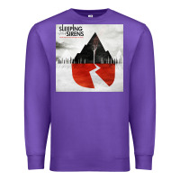 Purple sleeping with sirens one Premium Sweatshirt - linhVisuals