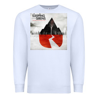 White sleeping with sirens one Premium Sweatshirt - linhVisuals