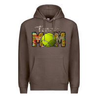 Coffee tennis mom Premium Hoodie - RacoonDesign