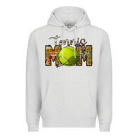 Dove Grey tennis mom Premium Hoodie - RacoonDesign