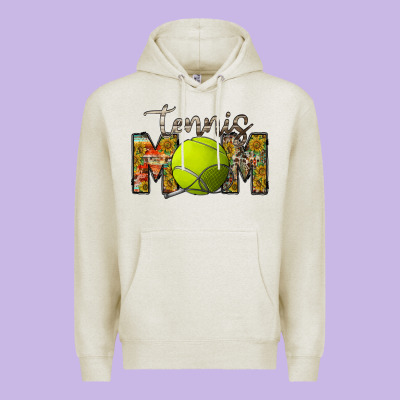 Tennis Mom Premium Hoodie Designed By Racoondesign