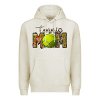 Oatmeal Heather tennis mom Premium Hoodie - RacoonDesign