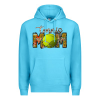 Ocean Blue tennis mom Premium Hoodie - RacoonDesign