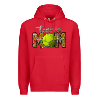 Red tennis mom Premium Hoodie - RacoonDesign