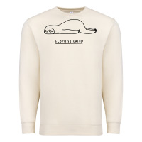 Funny Animal Sloth Slophisticated Premium Sweatshirt | Teevron