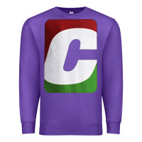 Purple dave chappelle actor and comecian popular Premium Sweatshirt - linhVisuals