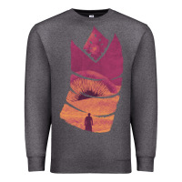 Charcoal Heather Dune Sandworm Premium Sweatshirt - linhVisuals