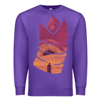 Purple Dune Sandworm Premium Sweatshirt - linhVisuals