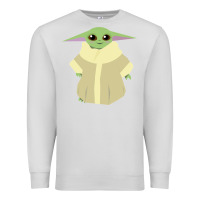 Dove Grey Baby Grogu Legend Premium Sweatshirt - linhVisuals