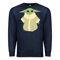 Navy Baby Grogu Legend Premium Sweatshirt - linhVisuals