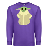 Purple Baby Grogu Legend Premium Sweatshirt - linhVisuals