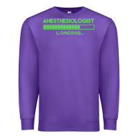Purple anesthesiologist t  shirt anesthesiologist loading... t  shirt Premium Sweatshirt - linhVisuals
