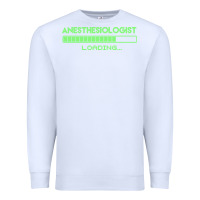 White anesthesiologist t  shirt anesthesiologist loading... t  shirt Premium Sweatshirt - linhVisuals