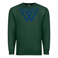 Sports Green Wellesley College Premium Sweatshirt - linhVisuals