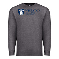 Charcoal Heather Wheaton College Premium Sweatshirt - linhVisuals