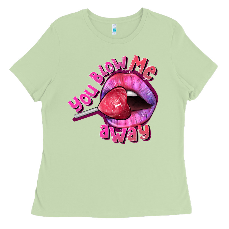 You Blow Me Away Valentine's Day Ladies Tee by FaDigitalArtStudio | Teevron