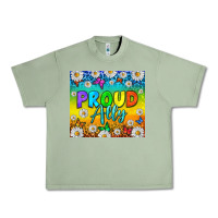 Oil Green LGBTQ+ Proud Ally With Daisy Tumbler Urban Heavy Tee - BundleAndBundleShop