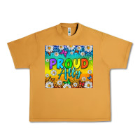 Peanut Butter LGBTQ+ Proud Ally With Daisy Tumbler Urban Heavy Tee - BundleAndBundleShop