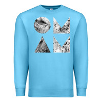 Ocean Blue of monsters and men Premium Sweatshirt - linhVisuals