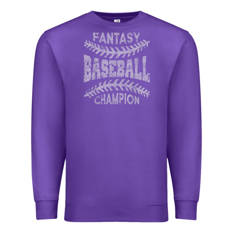 Fantasy Baseball Champion Distressed Premium Sweatshirt by linhVisuals | Teevron