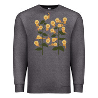 Charcoal Heather Funny Cat Camouflage Premium Sweatshirt - linhVisuals