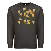 Smoke Funny Cat Camouflage Premium Sweatshirt - linhVisuals