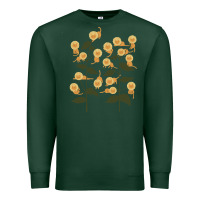 Sports Green Funny Cat Camouflage Premium Sweatshirt - linhVisuals