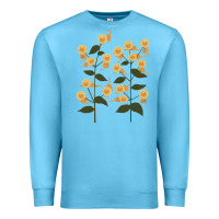 Ocean Blue Funny Cat Camouflage Premium Sweatshirt - linhVisuals