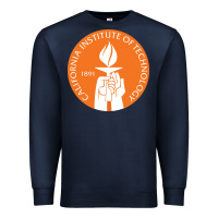Navy california institute of technology Premium Sweatshirt - linhVisuals