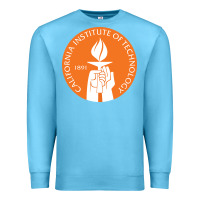 Ocean Blue california institute of technology Premium Sweatshirt - linhVisuals