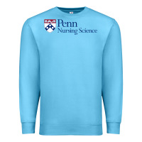 Ocean Blue penn nursing science Premium Sweatshirt - linhVisuals