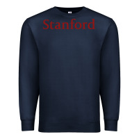 Navy stanford athletics Premium Sweatshirt - linhVisuals
