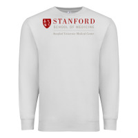 Dove Grey stanford school of medicine Premium Sweatshirt - linhVisuals