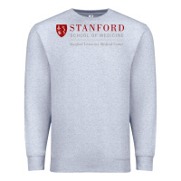 Heather Grey stanford school of medicine Premium Sweatshirt - linhVisuals