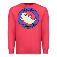 Cardinal seal of approval baby art Premium Sweatshirt - linhVisuals