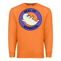 Carrot seal of approval baby art Premium Sweatshirt - linhVisuals