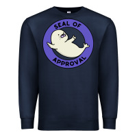 Navy seal of approval baby art Premium Sweatshirt - linhVisuals