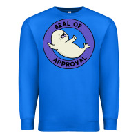 True Royal seal of approval baby art Premium Sweatshirt - linhVisuals