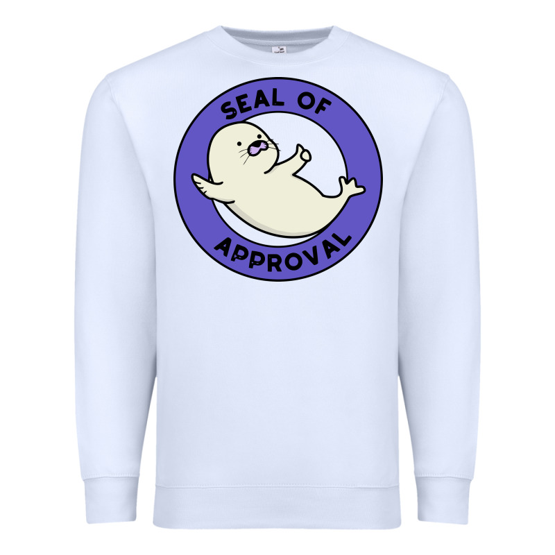 Seal Of Approval Baby Art Premium Sweatshirt by linhVisuals | Teevron