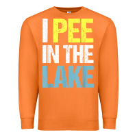 Carrot i pee in the lake funny summer vacation t shirt Premium Sweatshirt - linhVisuals