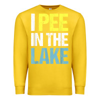 Lemon i pee in the lake funny summer vacation t shirt Premium Sweatshirt - linhVisuals