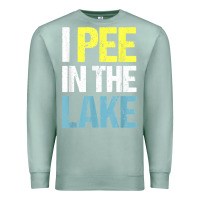 Seafoam i pee in the lake funny summer vacation t shirt Premium Sweatshirt - linhVisuals