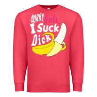 Cardinal sorry girls i suck dick Banana Premium Sweatshirt - linhVisuals
